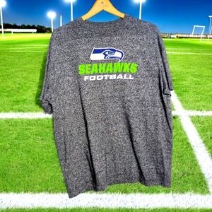 NFL Seattle Seahawks Football sz XL Heather Gray T-shirt